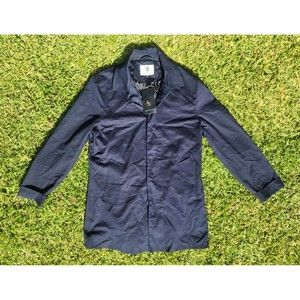 Daily Paper Blue Button Coat w/pockets Size Medium